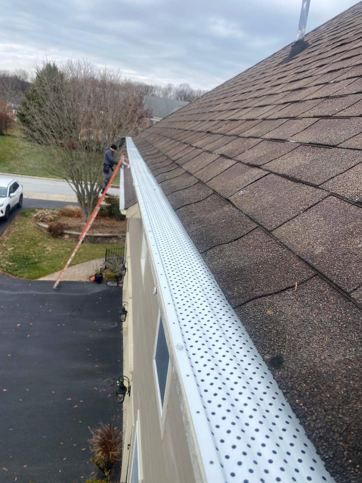 New gutter installation — Philadelphia